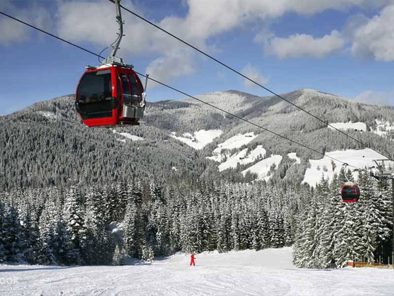 Bursa Turkey cable car Uludag mountain