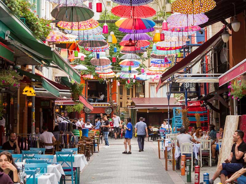 Kadikoy Moda seaside cafes Istanbul
