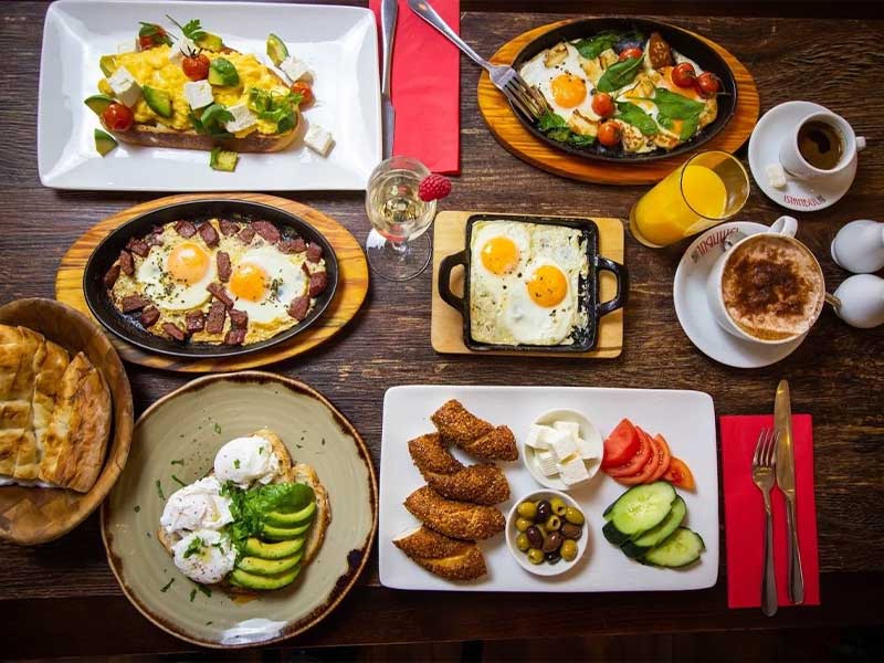 Turkish breakfast Istanbul restaurant