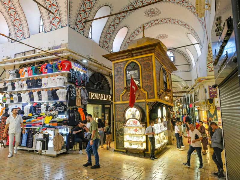 Grand Bazaar Istanbul historic market interior