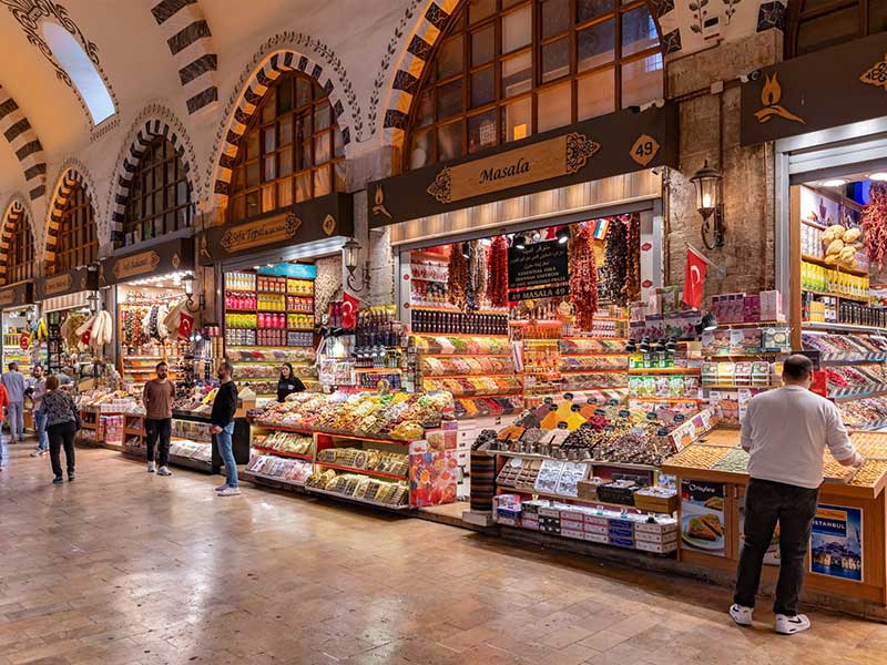 Fatih Wednesday market Istanbul clothing stalls