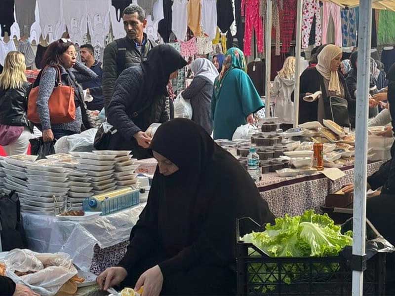 Kadikoy Tuesday market Istanbul local shopping