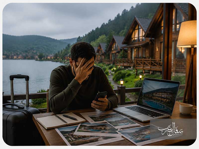 أخطاء-شائعة-عند-حجز-منتجعات-سبانجا