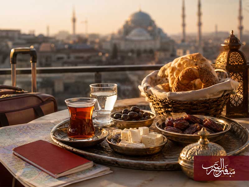 الإفطار-الحلال-وملاحظات-الطعام-للمسافرين-العرب