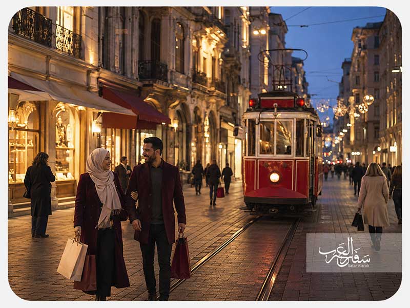 دليل التسوق في شارع الاستقلال للمسافرين العرب