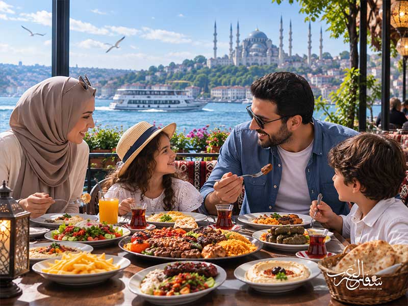 الطعام-الحلال-للعائلات-في-إسطنبول